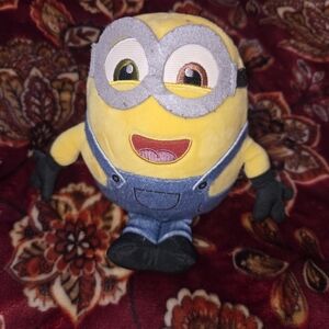 Bob The Minion Toy with Blue Overalls